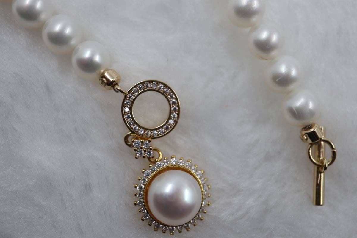 Pearl Necklace,Vintage Style Jewelry, Bridal Jewelry