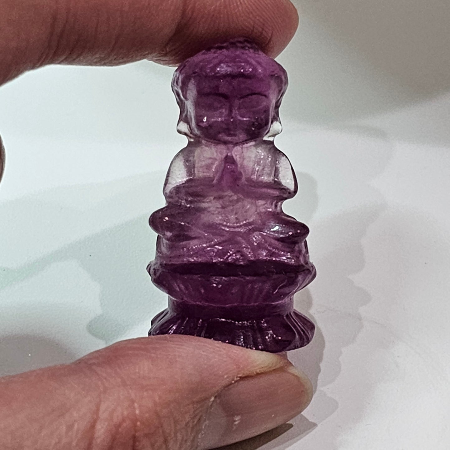 FengShui House Decoration > Natural Forite Stone Baby Buddha Displays