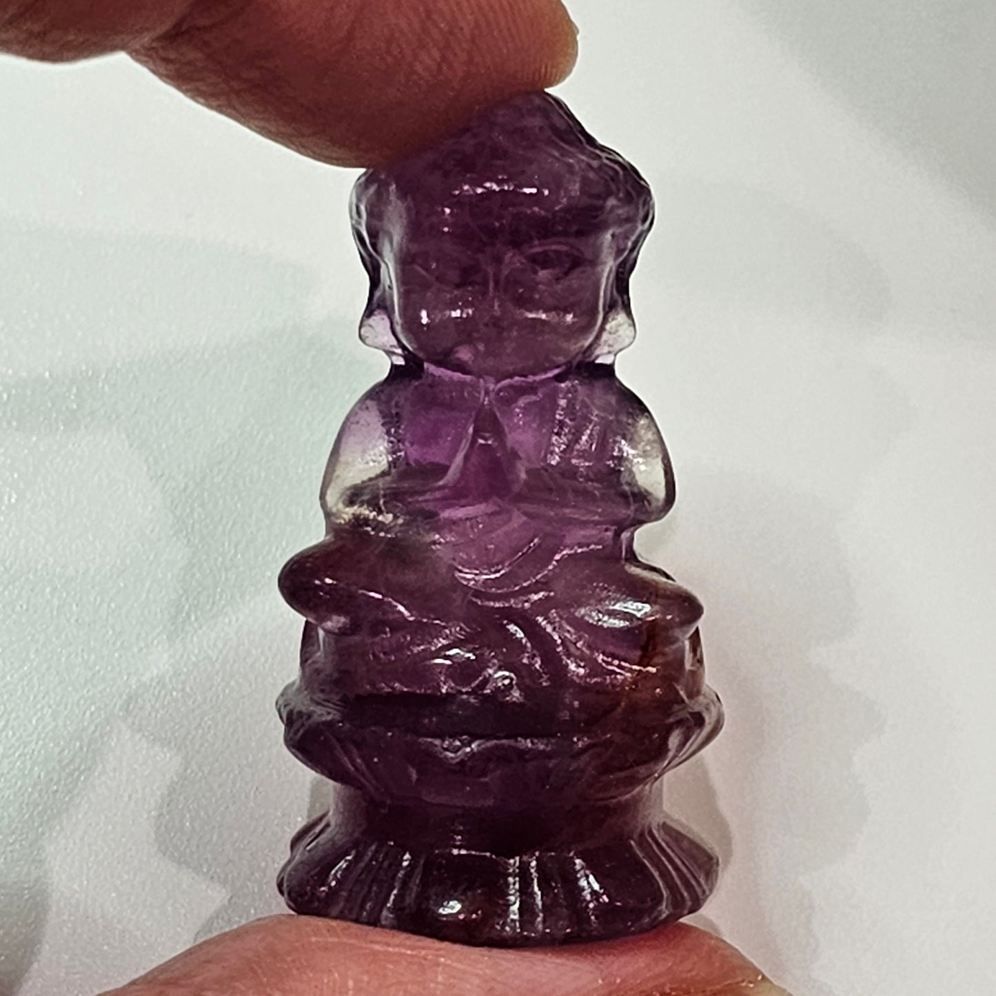 FengShui House Decoration > Natural Forite Stone Baby Buddha Displays