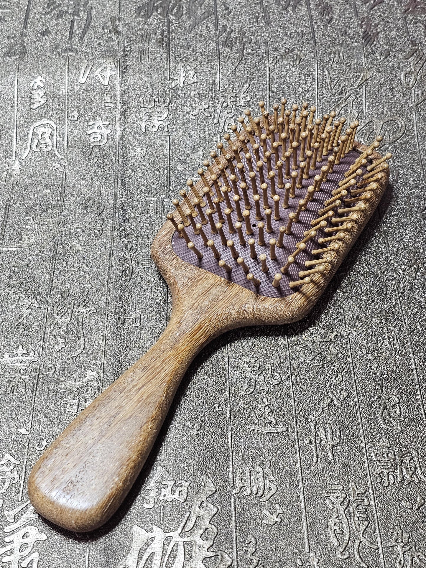 Sandalwood Cushion Comb, Massage Comb, Wood Comb