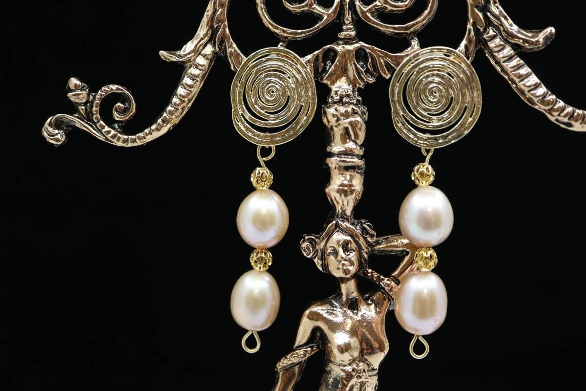 Real Pearl Earrings, Silver Earrings, Vintage Earrings, Wedding Earrings, Girly Earrings, French Style Earrings
