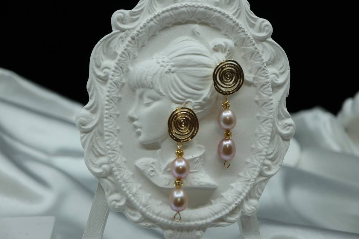Real Pearl Earrings, Silver Earrings, Vintage Earrings, Wedding Earrings, Girly Earrings, French Style Earrings