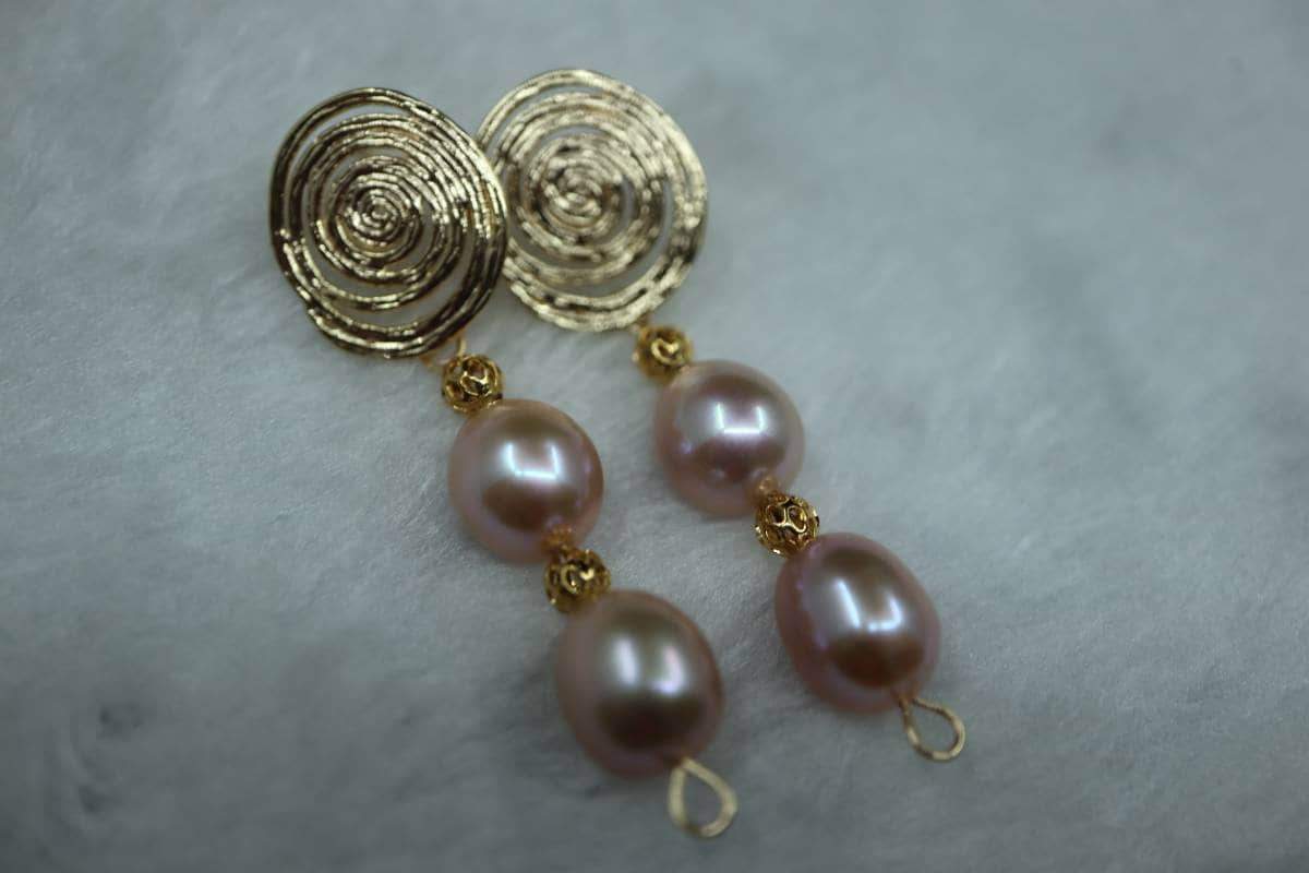 Real Pearl Earrings, Silver Earrings, Vintage Earrings, Wedding Earrings, Girly Earrings, French Style Earrings