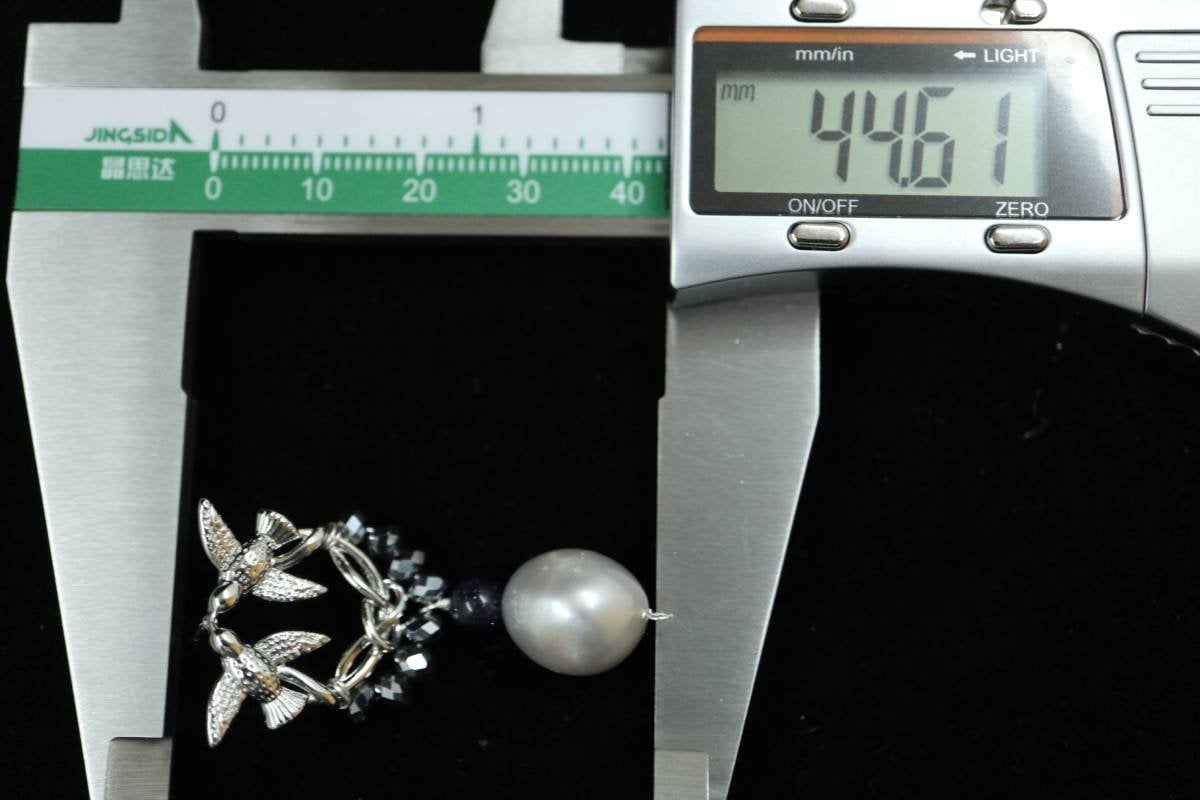 Real Pearl Earrings, Earrings, Natural Terahertz Beads, Dangling Earrings, Vintage Earrings, Handmade Earrings