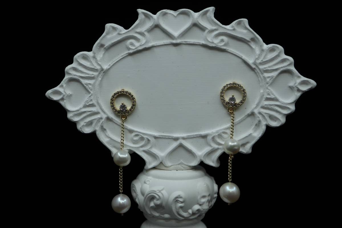 Earrings, Dangling Earrings, Real Pearl Earrings, Bridal Jewelry, Silver Earrings, Birthday Gift, Handmade Earrings, Nickel Free Earrings