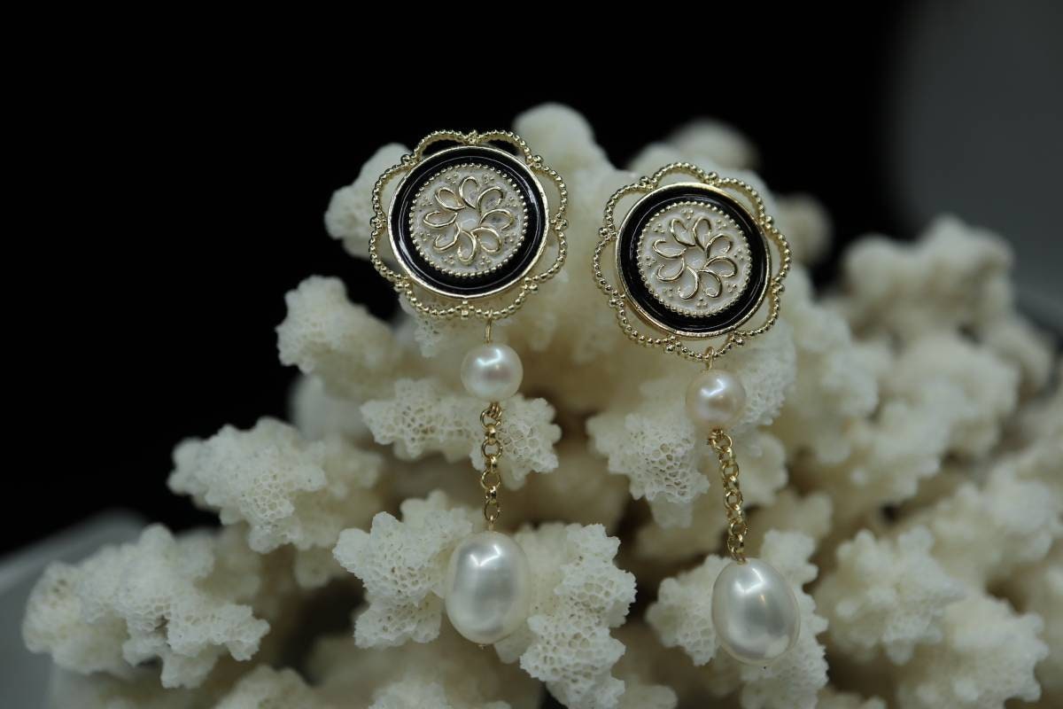 Earrings, Drop Earrings, Vintage Earrings, Pearl Earrings, Elegant Earrings, Wedding Earrings, Birthday Gift, Anniversary Gift