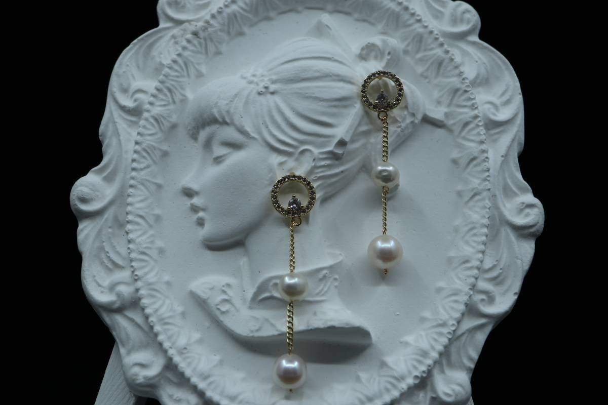 Earrings, Dangling Earrings, Real Pearl Earrings, Bridal Jewelry, Silver Earrings, Birthday Gift, Handmade Earrings, Nickel Free Earrings