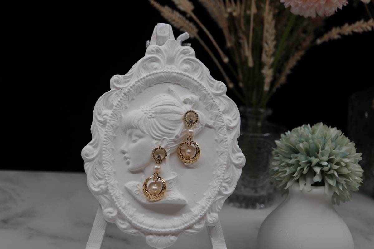 Vintage Earrings, Drop Earrings, Earrings for Women