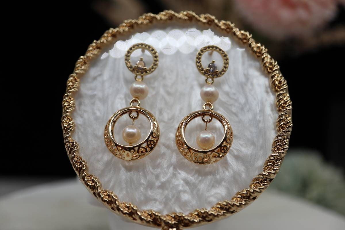Vintage Earrings, Drop Earrings, Earrings for Women