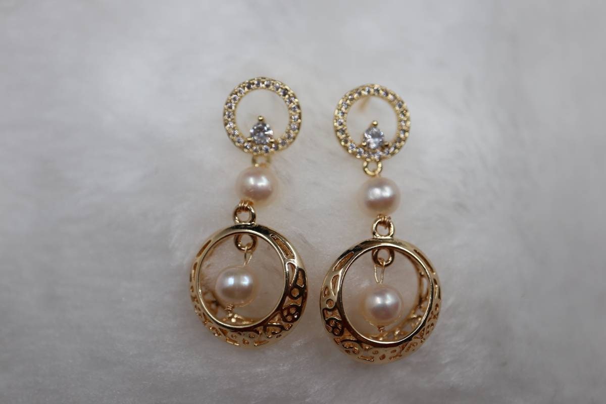 Vintage Earrings, Drop Earrings, Earrings for Women