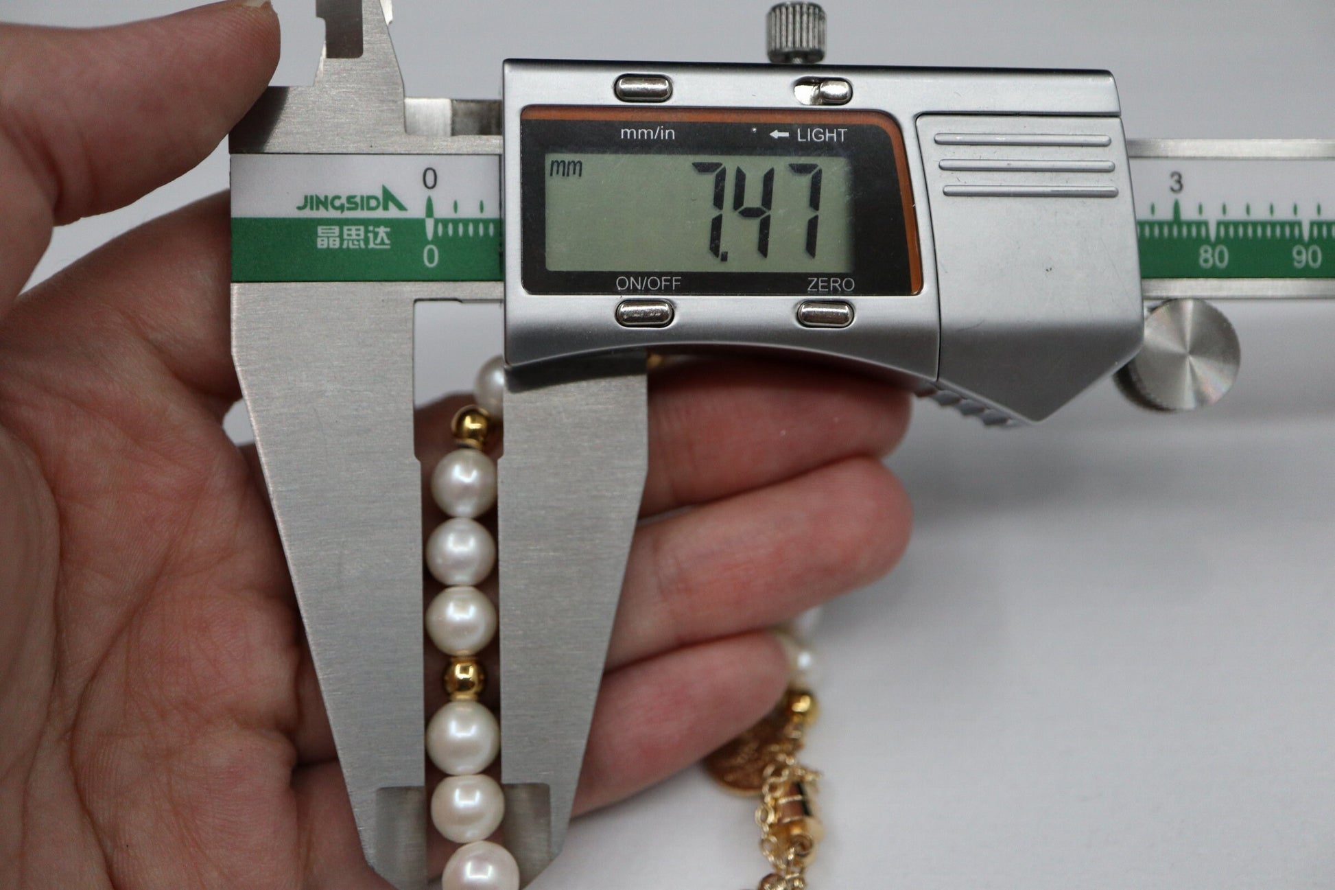 14K Gold and Pearl Bracelet