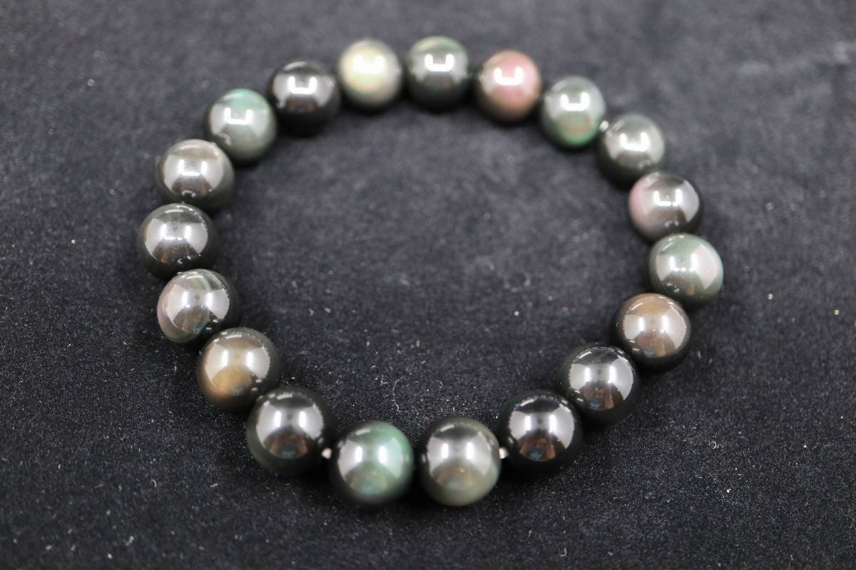 Rainbow Obsidian Crystal Bracelet
