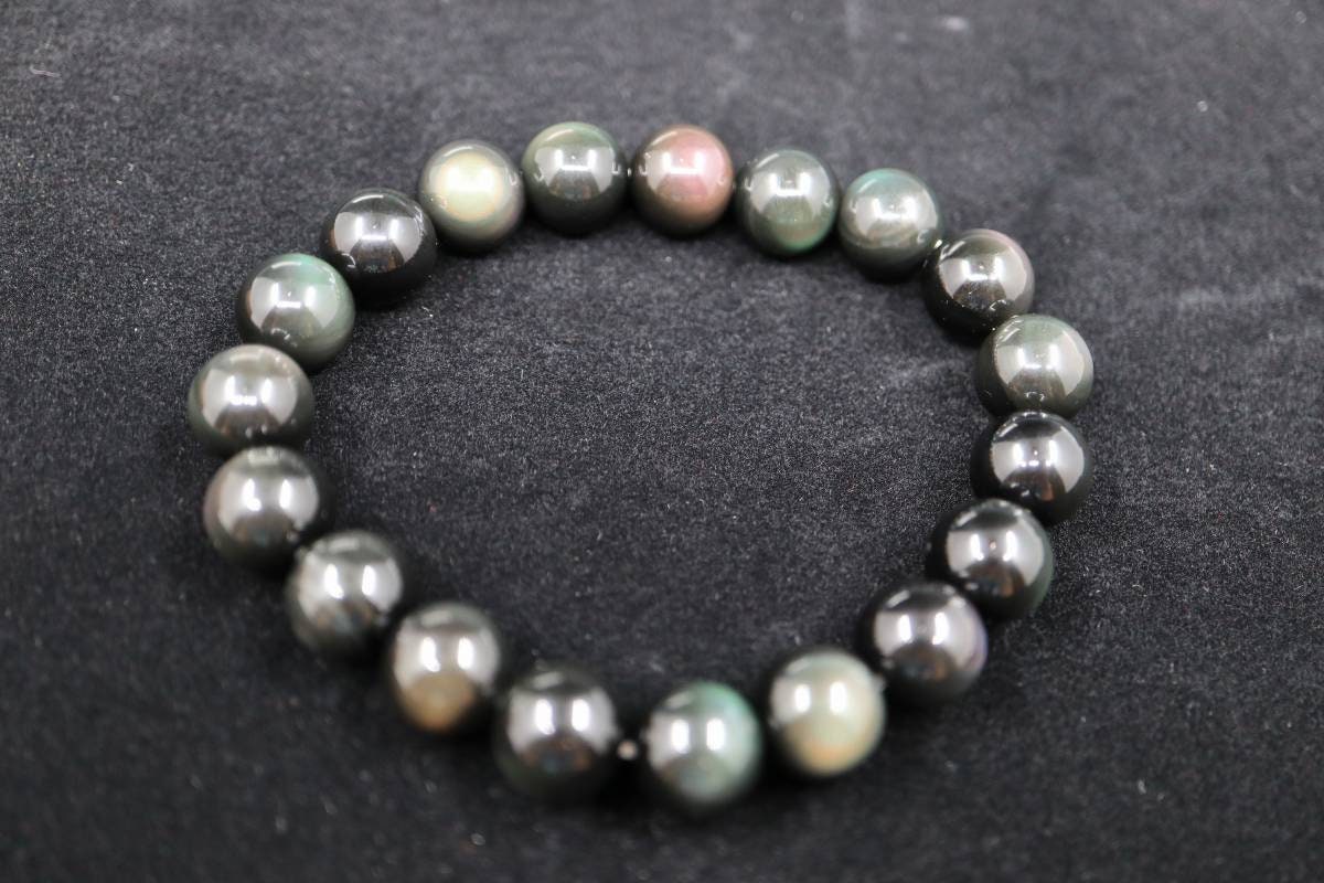 Rainbow Obsidian Crystal Bracelet