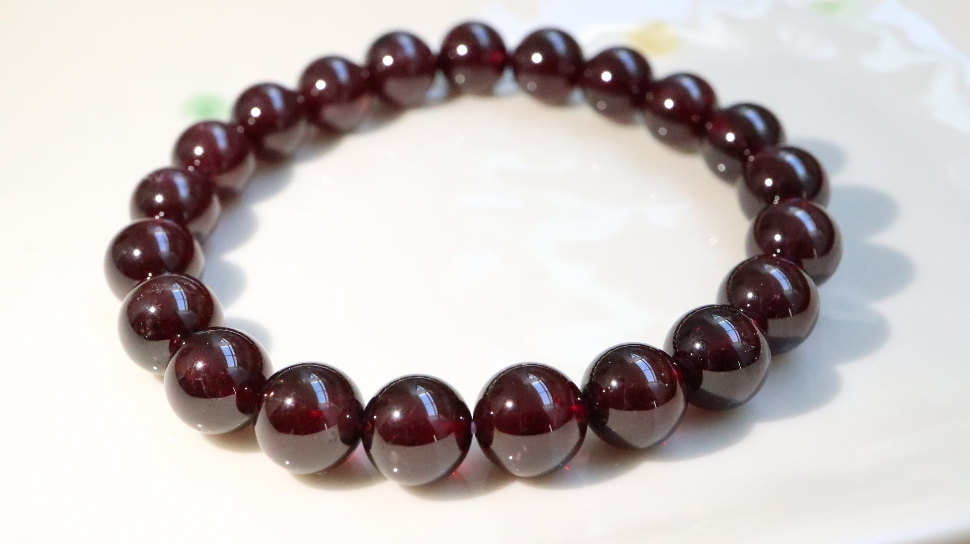 Rhodolite Garnet Bracelet, High Quality Purple Garnet