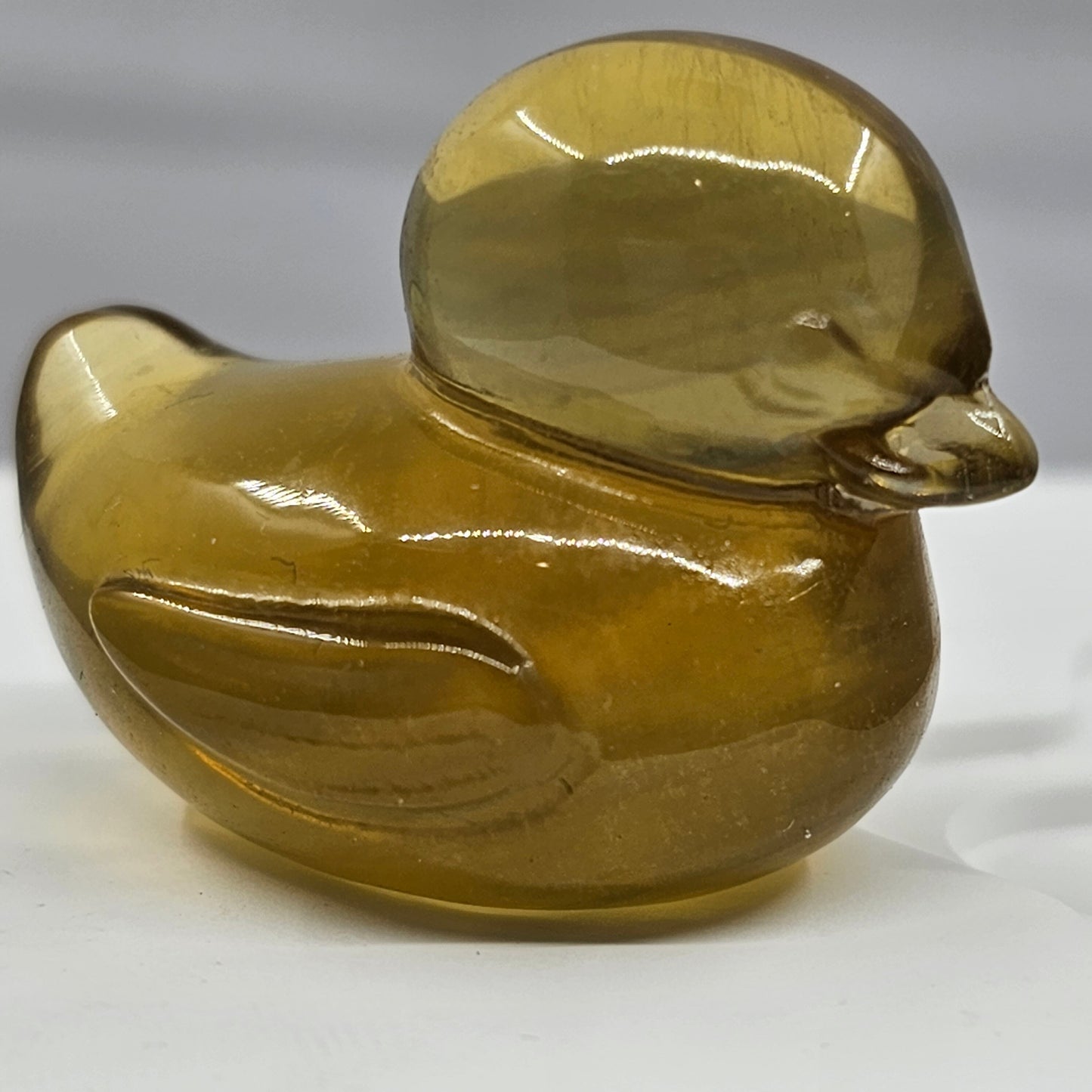 FengShui House Decoration > Natural Fluorite Stone > Yellow Duck > In house decoration
