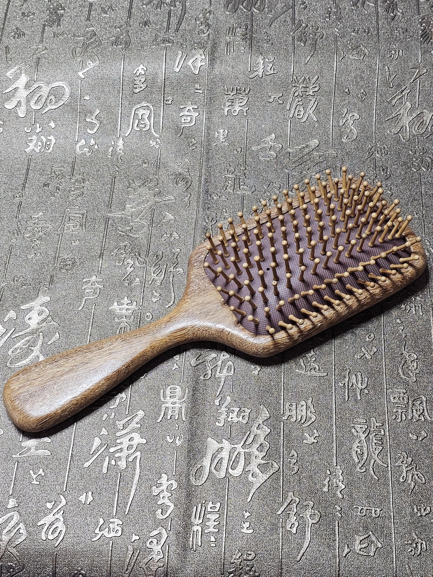 Sandalwood Cushion Comb, Massage Comb, Wood Comb