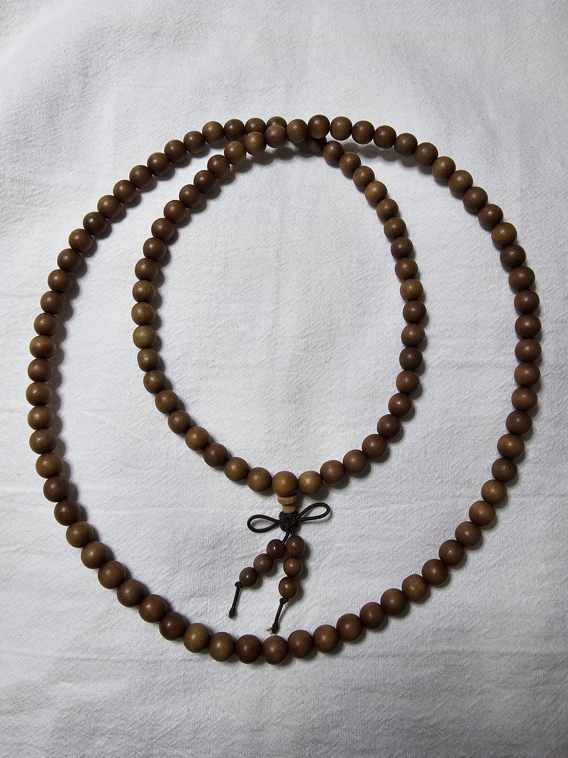 Sandalwood Necklace, Buddhist Bead, Fashion Accessories, Amora Wood